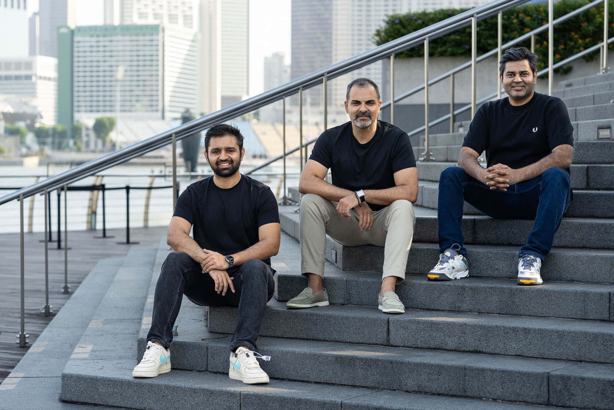 Fuze Team L-R: Srijan Shetty (CTO), Mohammed Ali Yusuf (CEO), Arpit Mehta (COO)